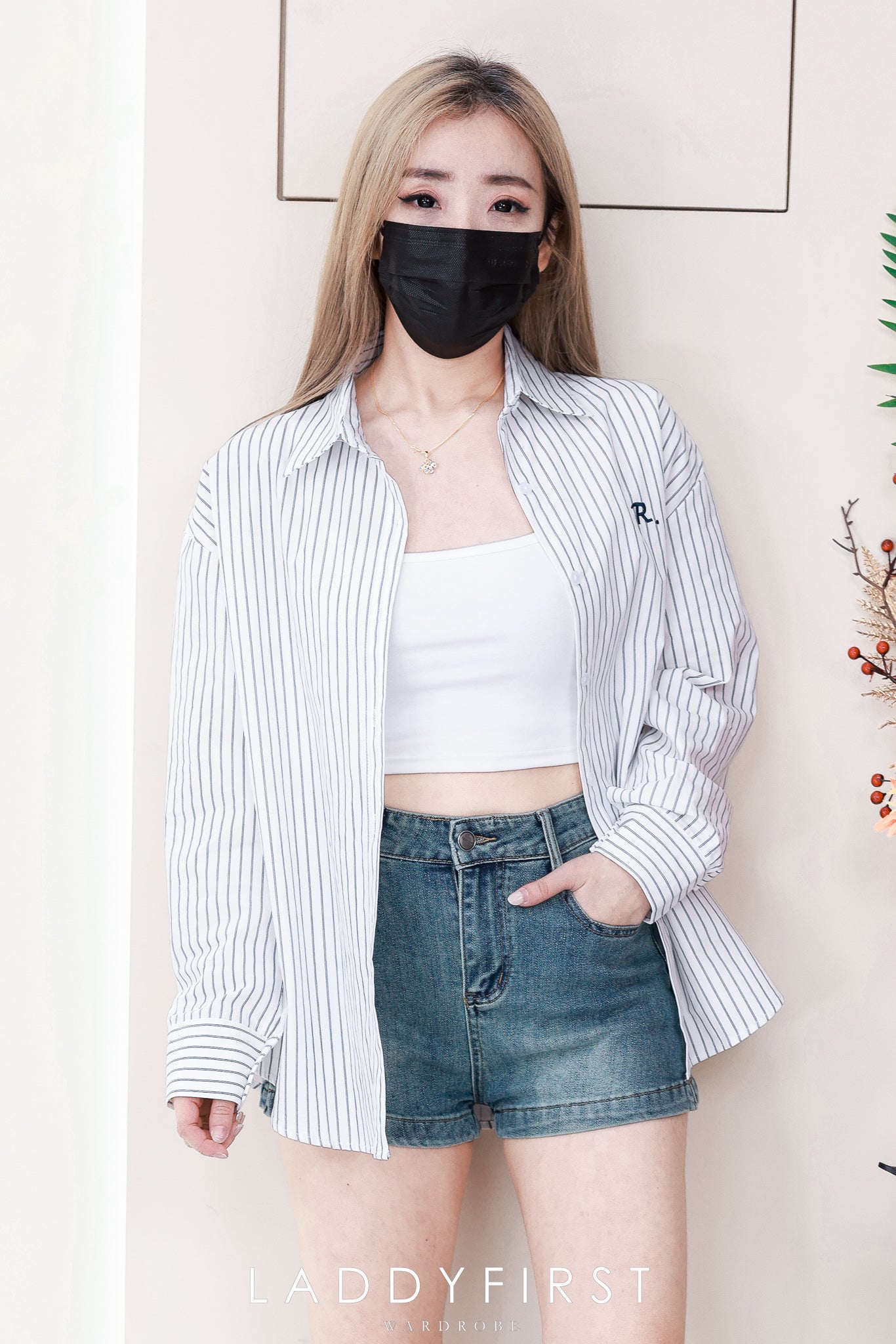 【S909】高品质日常简约牛仔休闲百搭短裤，有口袋 ❤️❤️