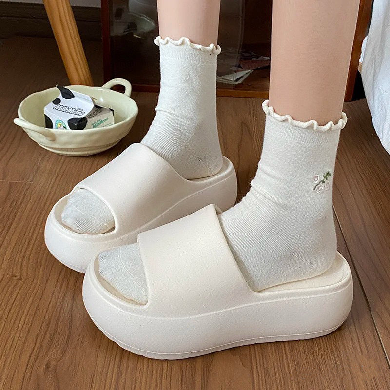 【R899】✨现货✨高品质增高加厚日常百搭凉鞋 ❤️