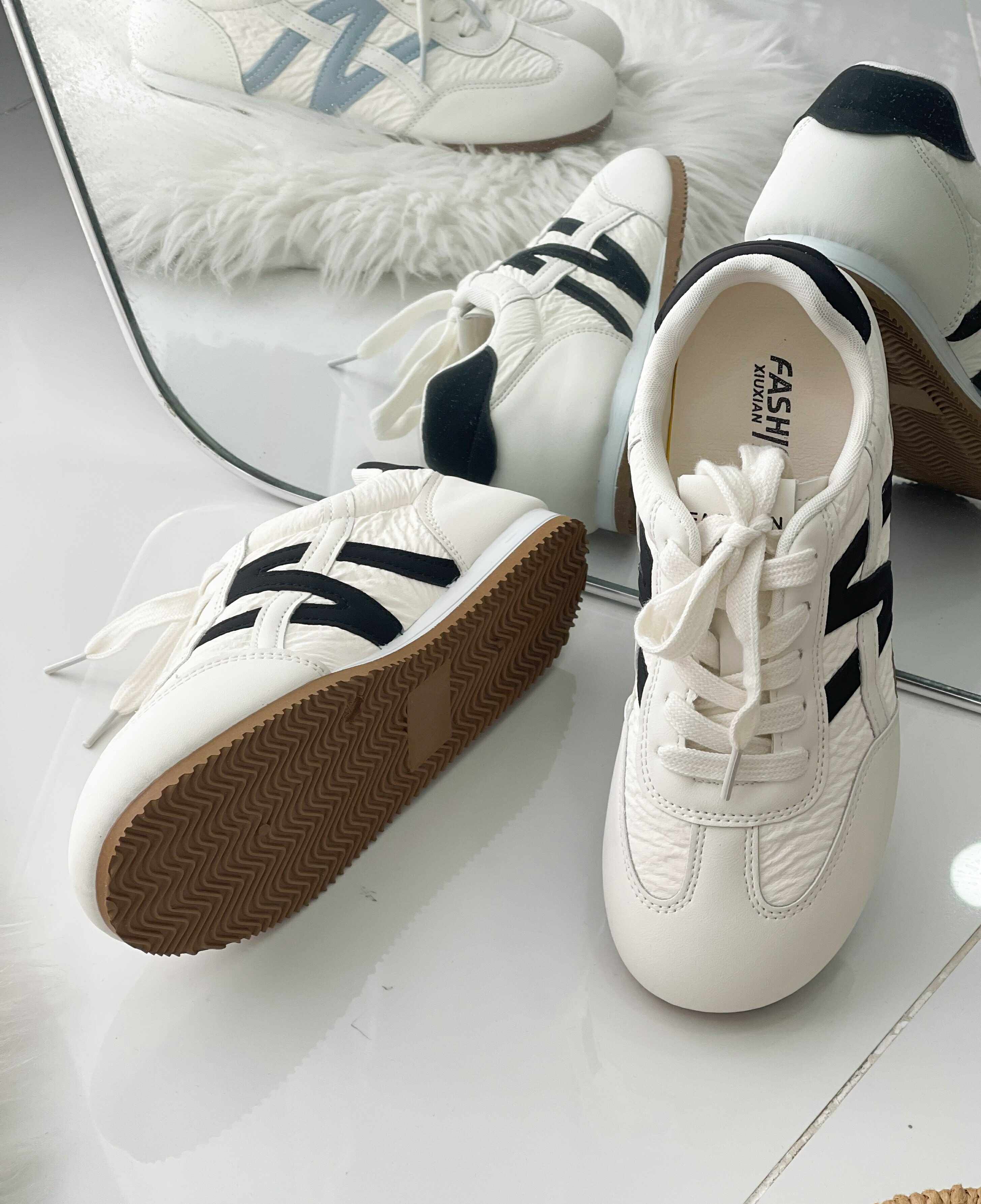 【RA032】✨现货✨ 高质量复古风休闲百搭德训鞋子 ❤️