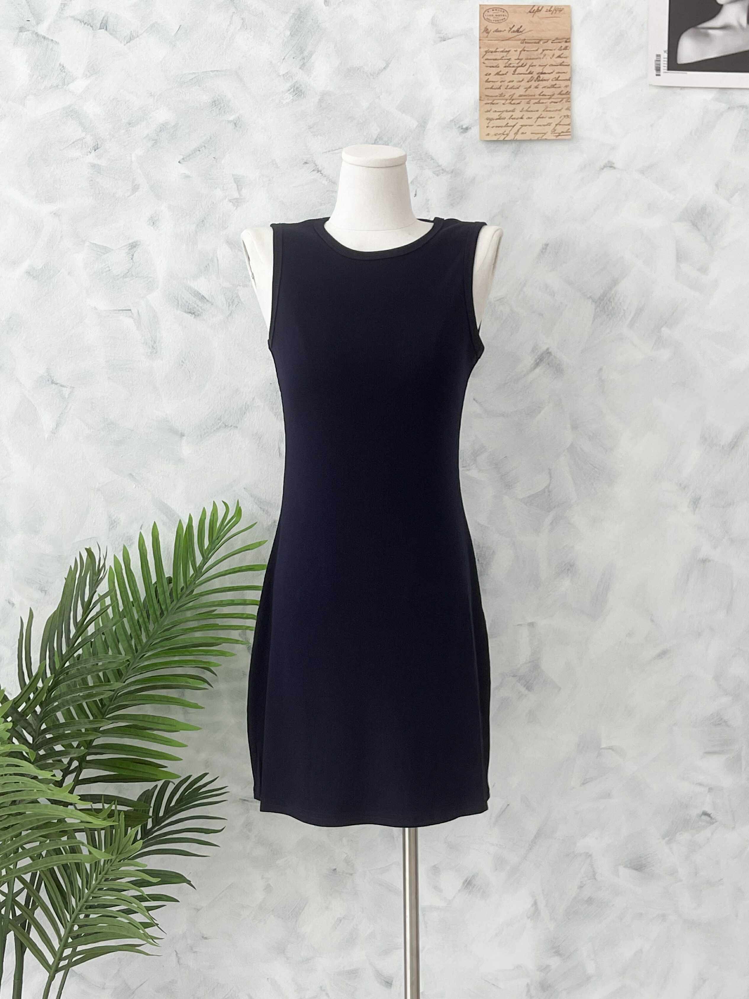 【D82420】高品质螺纹面料弹力慵懒风连身裙子❤️❤️ 【C-R1-C3】