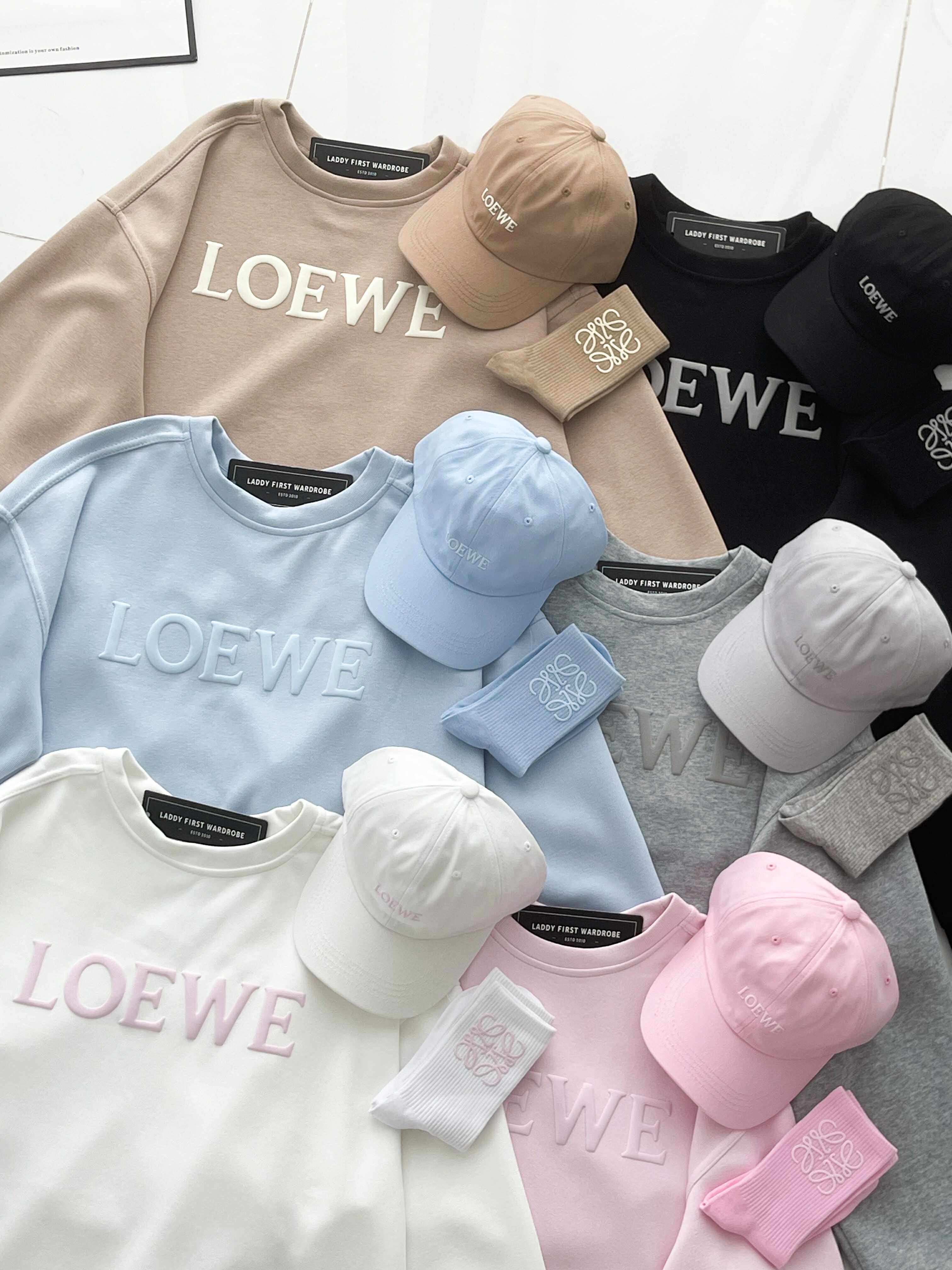 【O80222】高品质三件套男女同款厚实卫衣棉Oversized 潮流时尚长袖上衣 ❤️❤️ 上衣👕➕帽子🧢➕袜子🧦