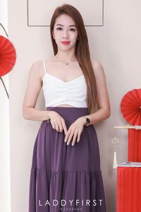 【L1657】【网站福利款✨】独家爆款百褶蛋糕西装垂感大摆韩版长裙【A-R3-C4】