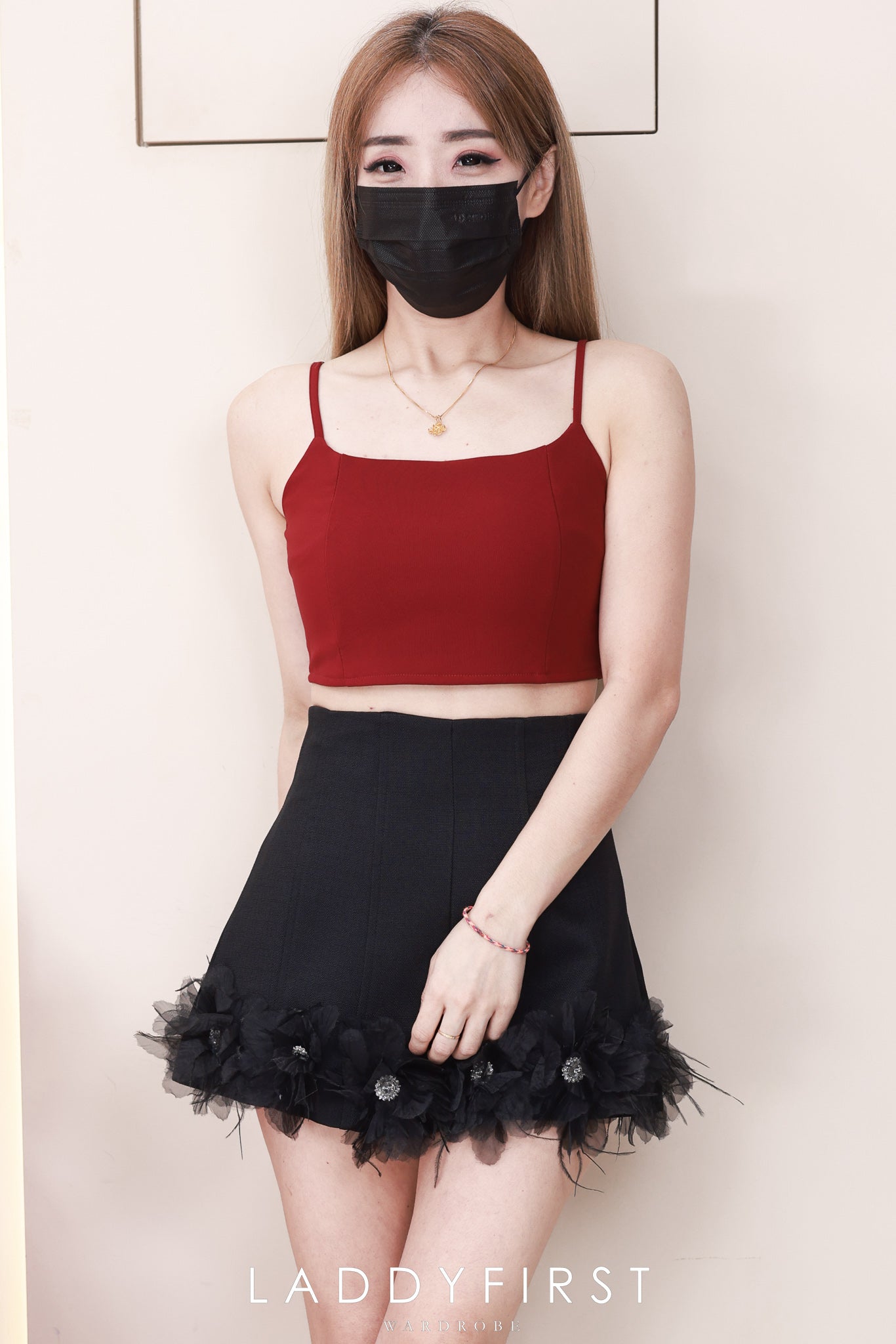 【S25213】【补厂家现货⚡️⚡️】高品质高端仙子立体花瓣小香风高腰短裤 ❤️❤️