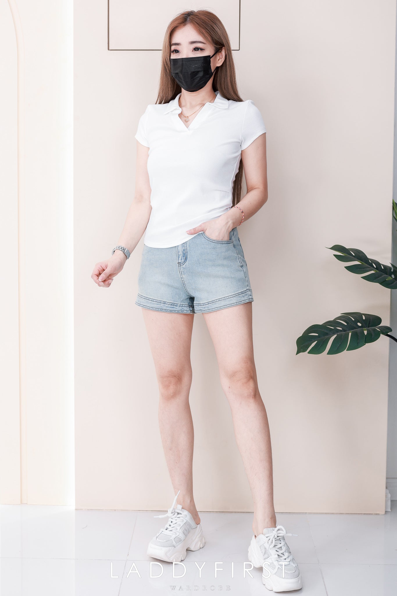 【T82414】高品质清凉舒服螺纹弹力百搭上衣 ❤❤