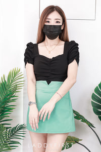 【S7523】【网站福利款✨】独家爆款小V设计西装高腰百搭裤裙，前裙后裤，有口袋 【C-R1-C4】