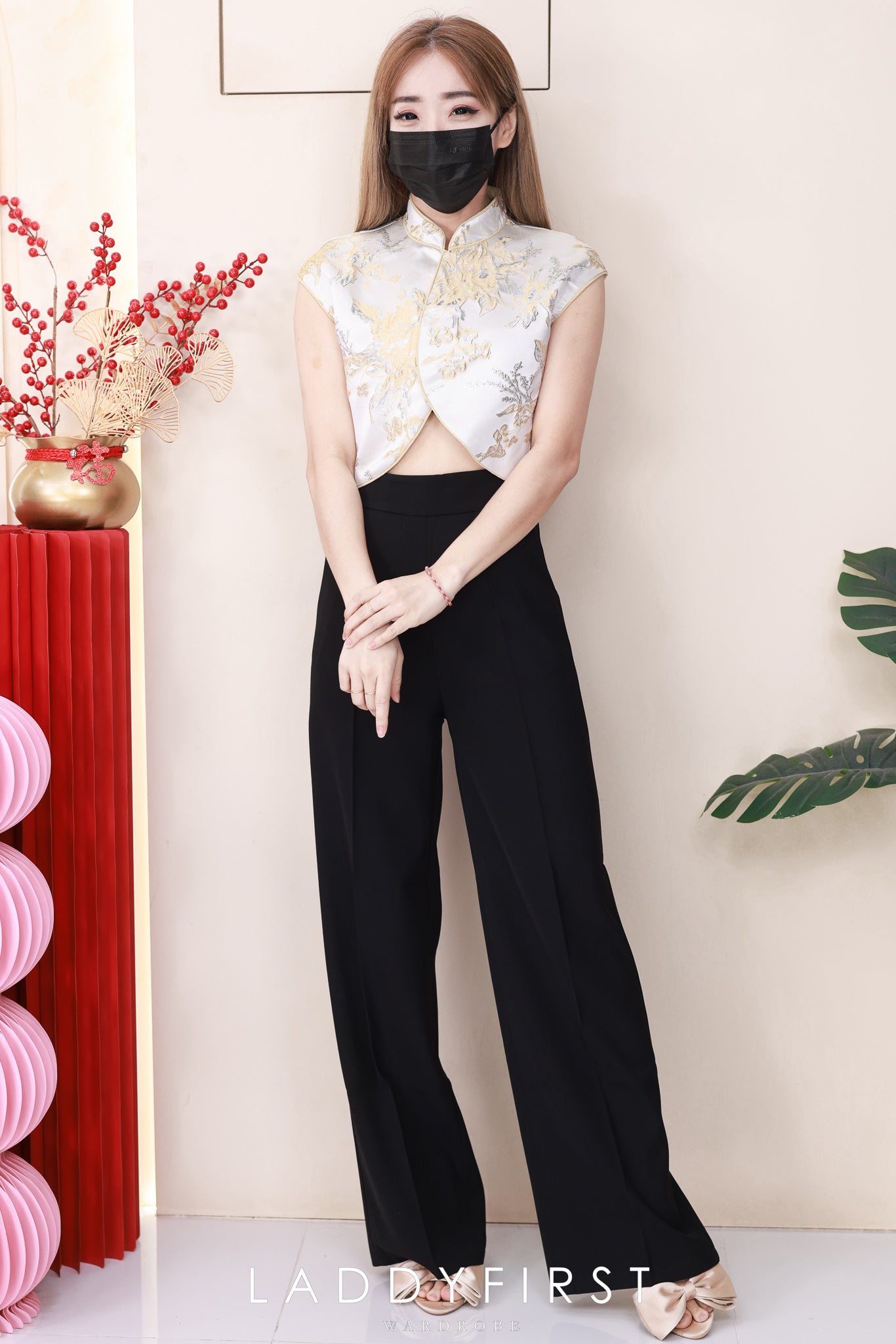 【T98814】高品质新中式提花旗袍上衣 ❤❤