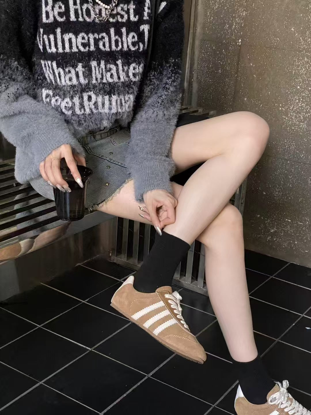 【DG1095-3】🔅精选预售款🔅 高质量复古风真皮休闲百搭德训鞋子 ❤️