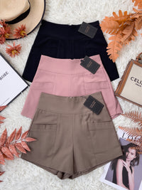 【S80107】独家爆款新改良万能妹妹2.0独家爆款西装高腰休闲百搭款裤，后中金属拉链，有口袋 【B-R2-C3】