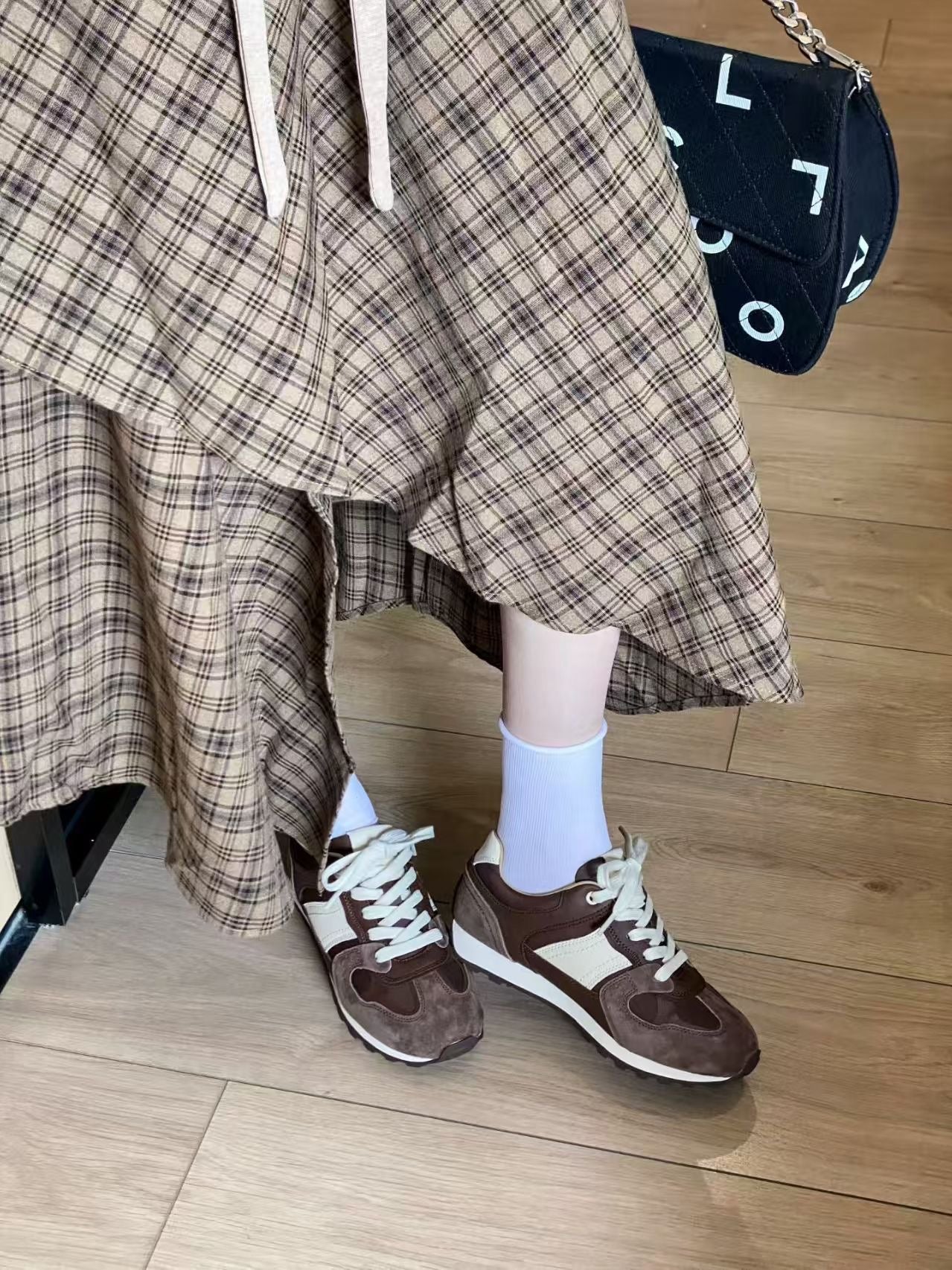 【R3211-5】🔅精选预售款🔅 高质量街头风极简百搭软底复古真皮休闲阿甘鞋子 ❤️