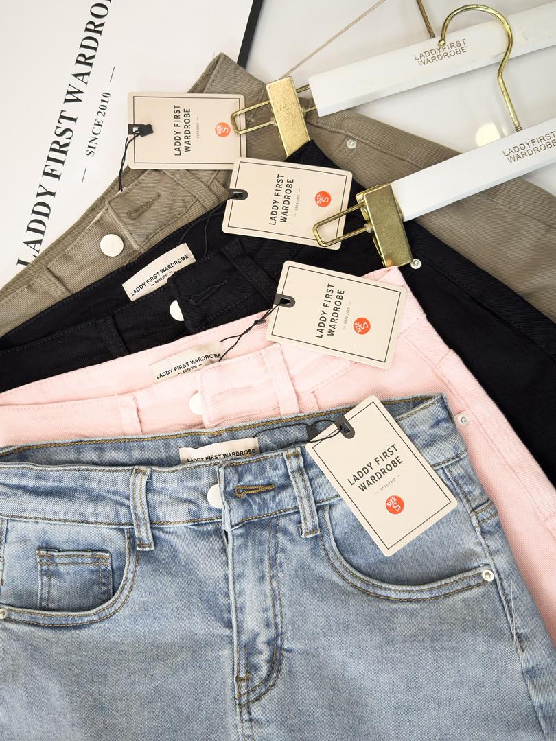 【S9546】高品质简约高腰显瘦A字牛仔百搭裙子，内层有里布短裤有口袋 ❤️❤️【D-R3-C3】