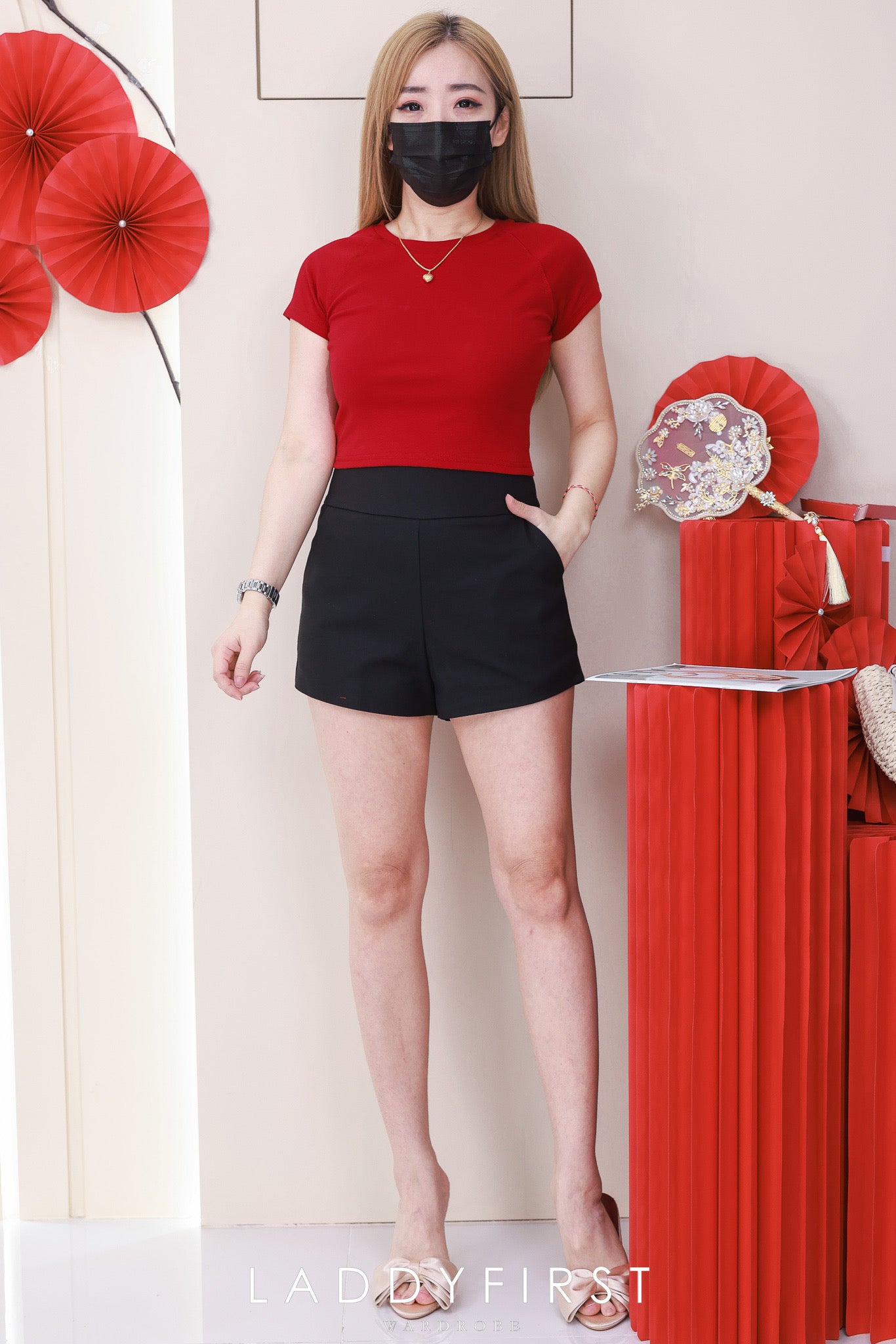 【T80792-2】【直播间搭配款】独家爆款高品质纯棉弹力圆领短袖简约日常百搭款上衣 #衣柜必入手百搭款 ❤❤ 【A-R1-C3】