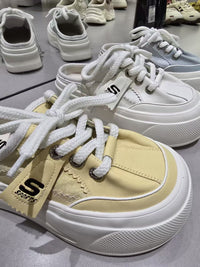 【R12-56】✨现货✨高品质气质真皮厚底休闲松糕半包鞋子 👟