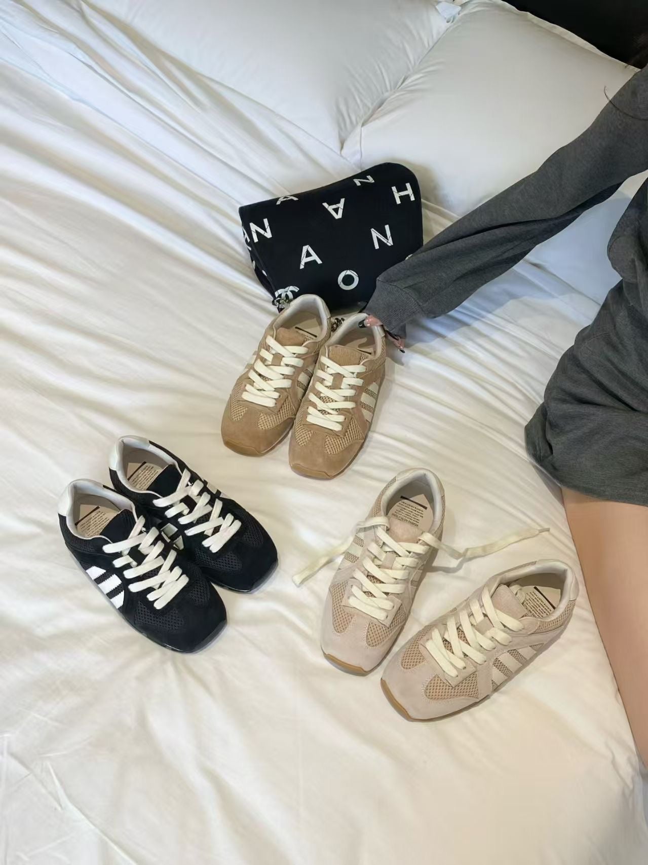 【R272-3】🔅精选预售款🔅 高质量经典款韩系街头风软底复古真皮休闲德训鞋子 ❤️