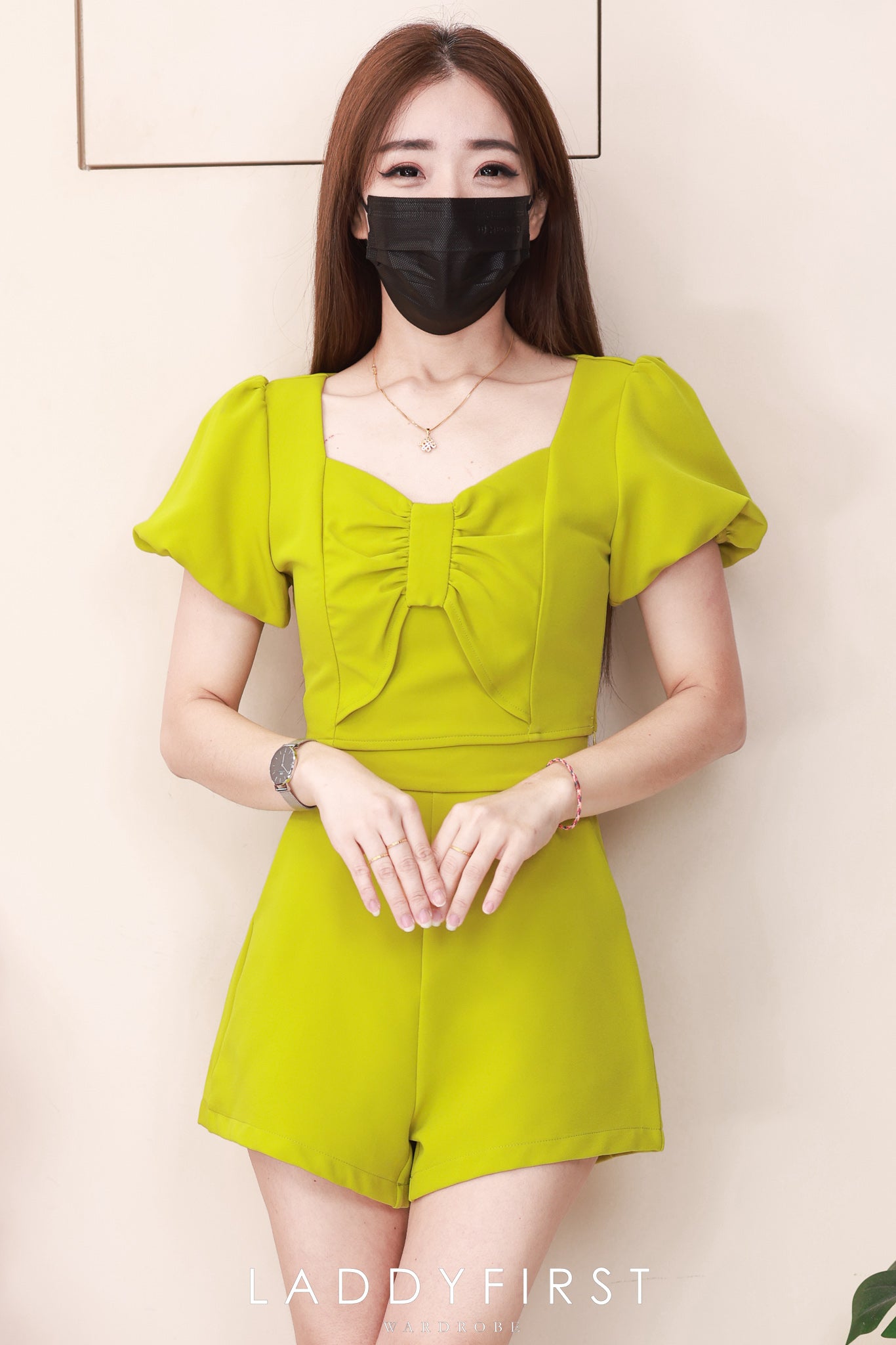 【SS3429】【LFW独家小圆饼】独家爆款两件式西装简约百搭时装套装 西装时装上衣➕西装百搭高腰短裤，有口袋 ❤️❤️【C-R2-C3】