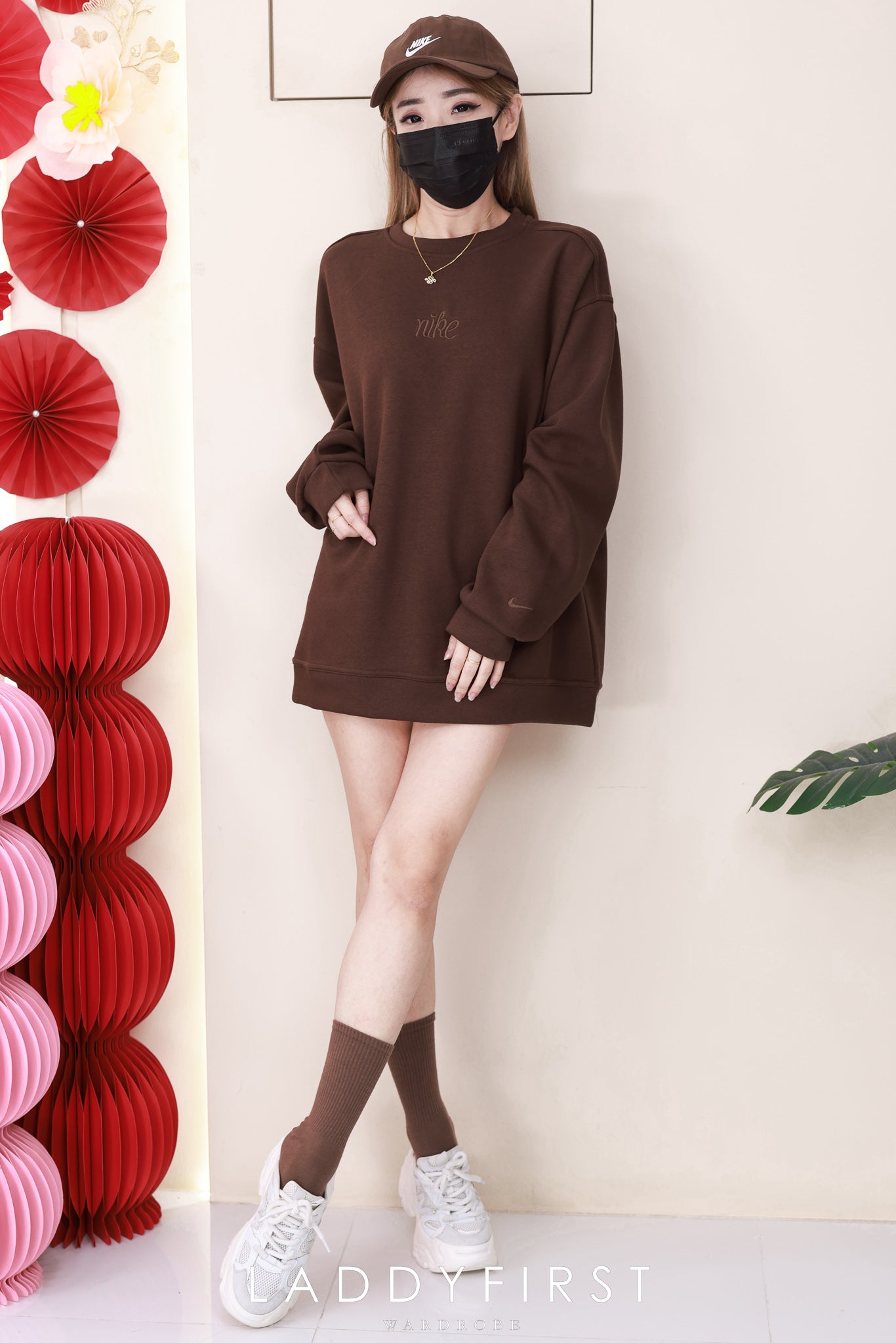 【O80220】高品质三件套男女同款厚实卫衣棉Oversized 潮流时尚长袖上衣 ❤️❤️ 上衣👕➕帽子🧢➕袜子🧦