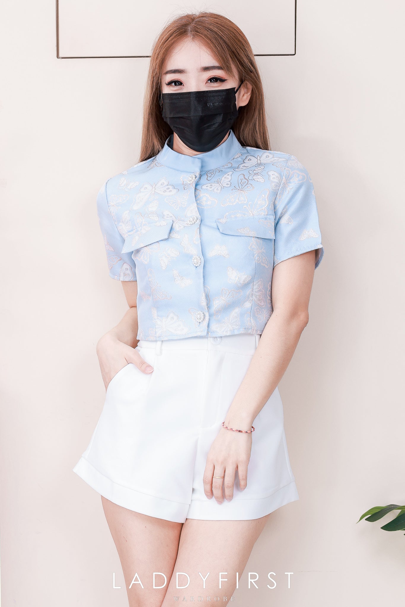 【T23240】高品质新中式国风提花旗袍上衣，有口袋 ❤❤