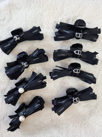 【A648】韩版小众精致蝴蝶结镶钻大号发夹 ❤️