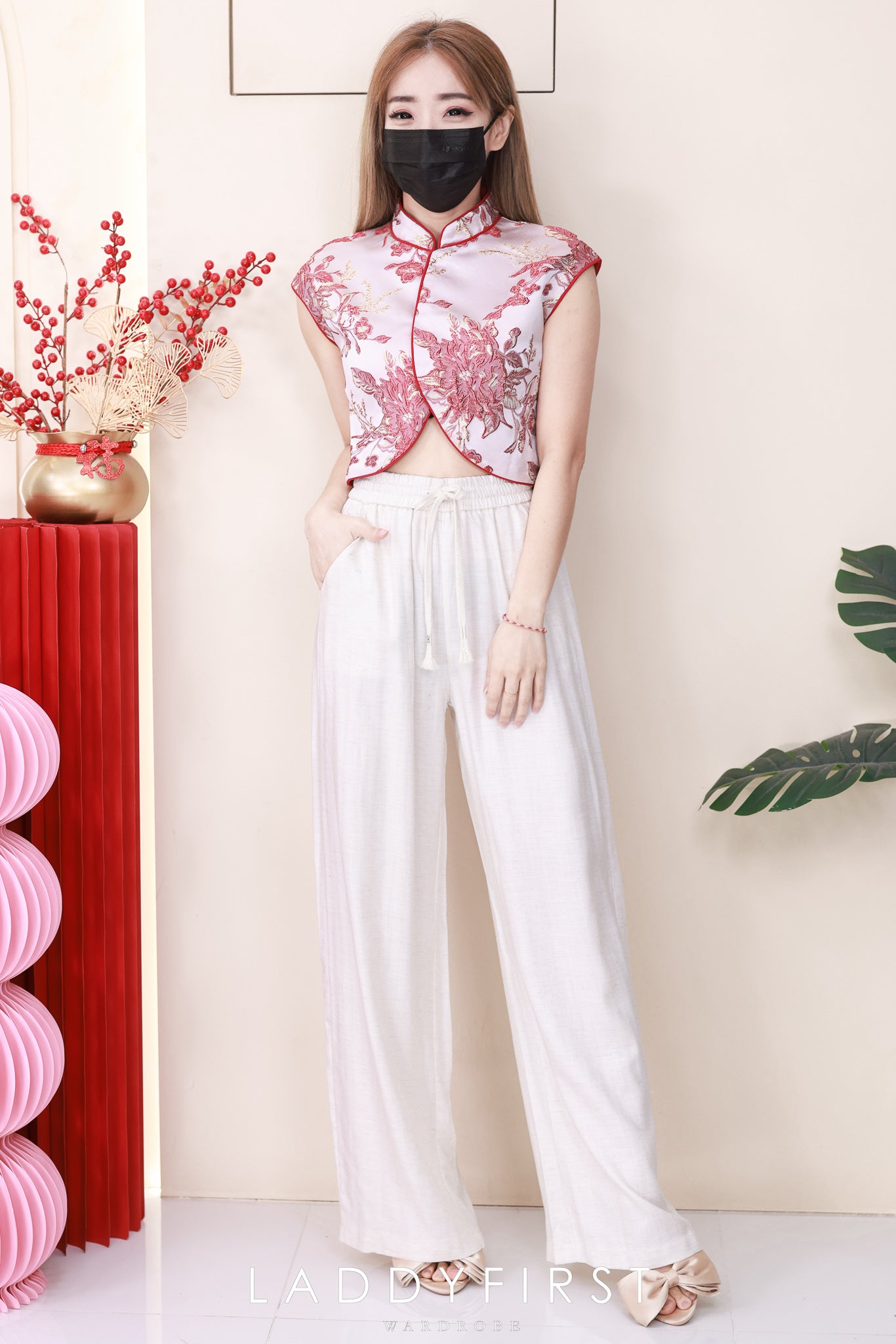 【T98814】高品质新中式提花旗袍上衣 ❤❤