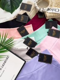 【S6644】【网站福利款✨】独家爆款【万能妹妹】高品质万能西装高腰休闲简约百搭短裤，后中隐形拉链，有口袋，内层加里布 #百搭必备 🔥🔥 【D-R1-C1】