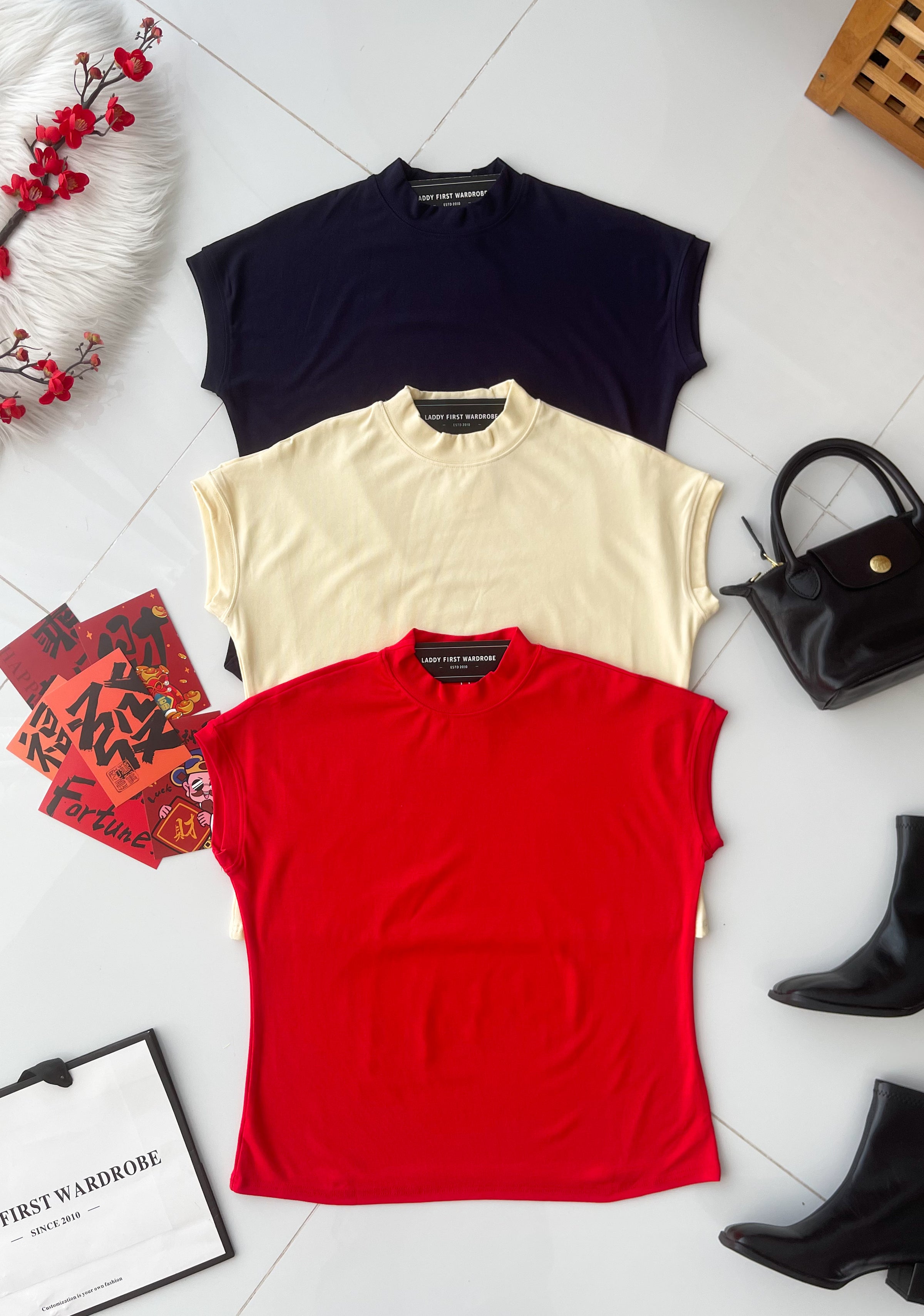 【T82725】高品质纯棉超弹力宽松版日常百搭上衣 ❤❤ 【B-R1-C2】