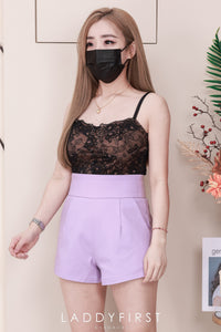 【S68210】LFW独家爆款【万能姐姐】高品质万能系列休闲简约日常百搭款西装高腰短裤，有口袋 #人人必入手 #必备百搭款 #高腰显瘦 ❤️❤️ 【C-R2-C6】