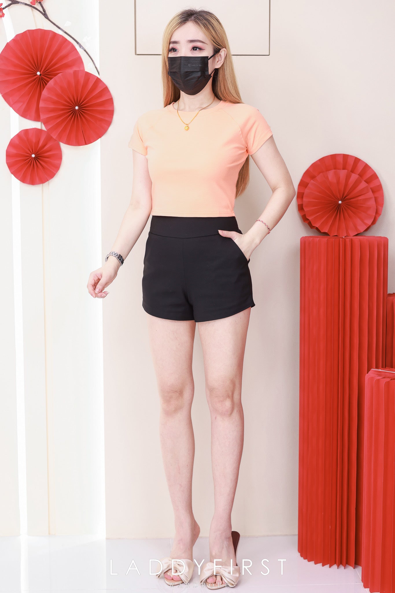 【T80792-2】【直播间搭配款】独家爆款高品质纯棉弹力圆领短袖简约日常百搭款上衣 #衣柜必入手百搭款 ❤❤ 【A-R1-C3】