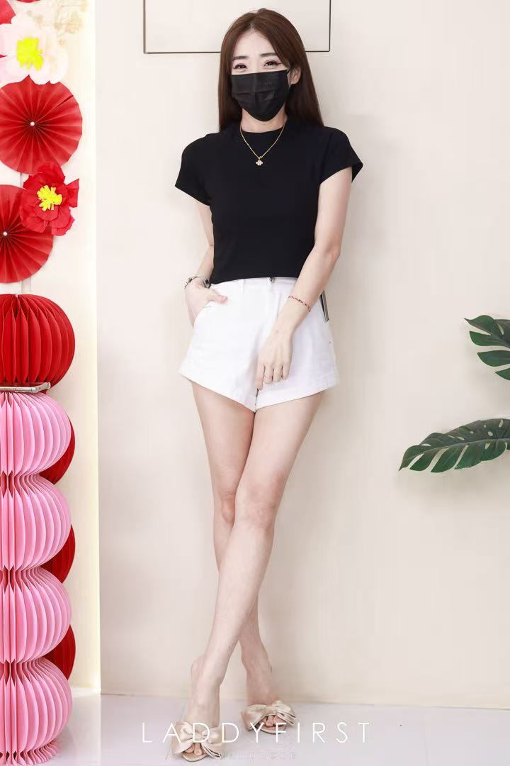 【T80792】【直播间搭配款】独家爆款高品质纯棉弹力圆领短袖简约日常百搭款上衣 #衣柜必入手百搭款 ❤❤【A-R3-C2】