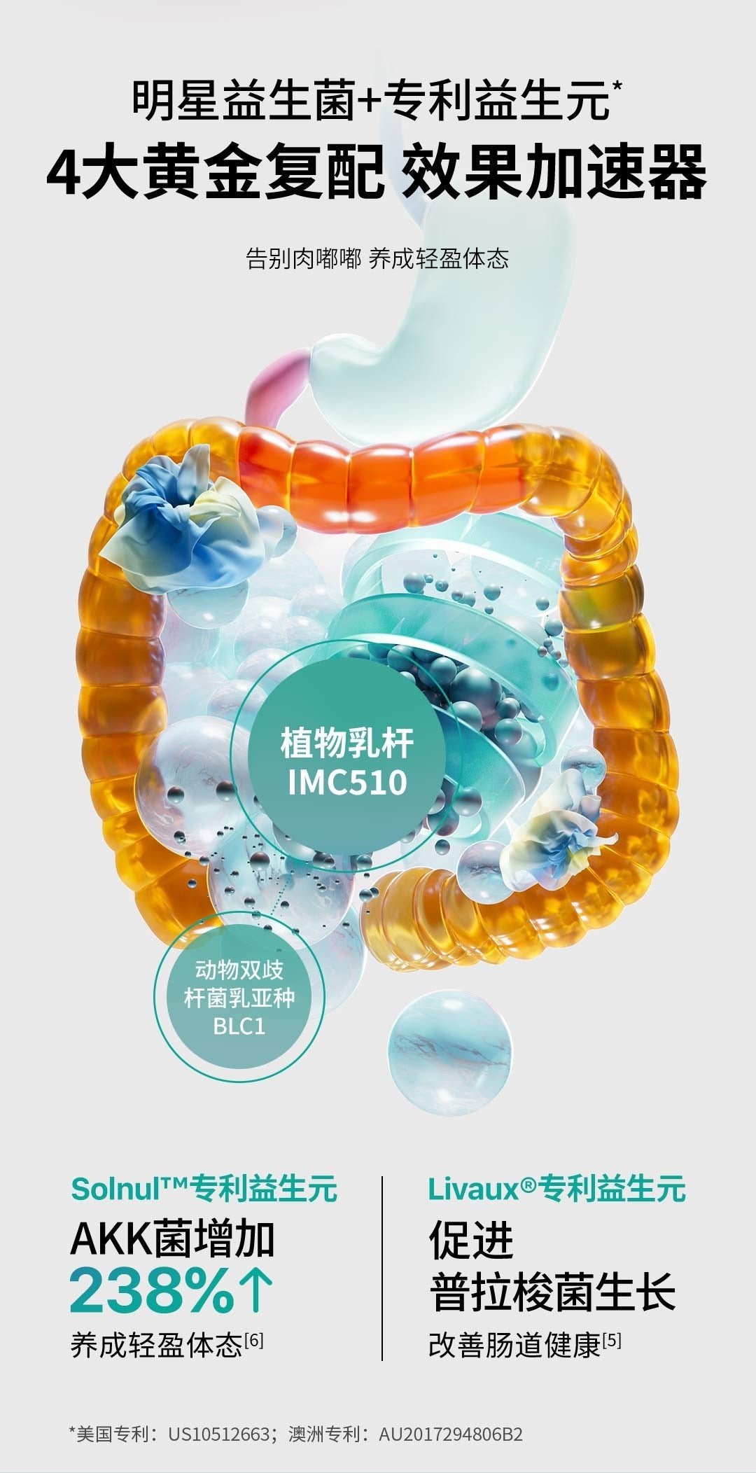 【P721】✨轻盈守护✨ TheroNomic AKK三生元胶囊 🩵