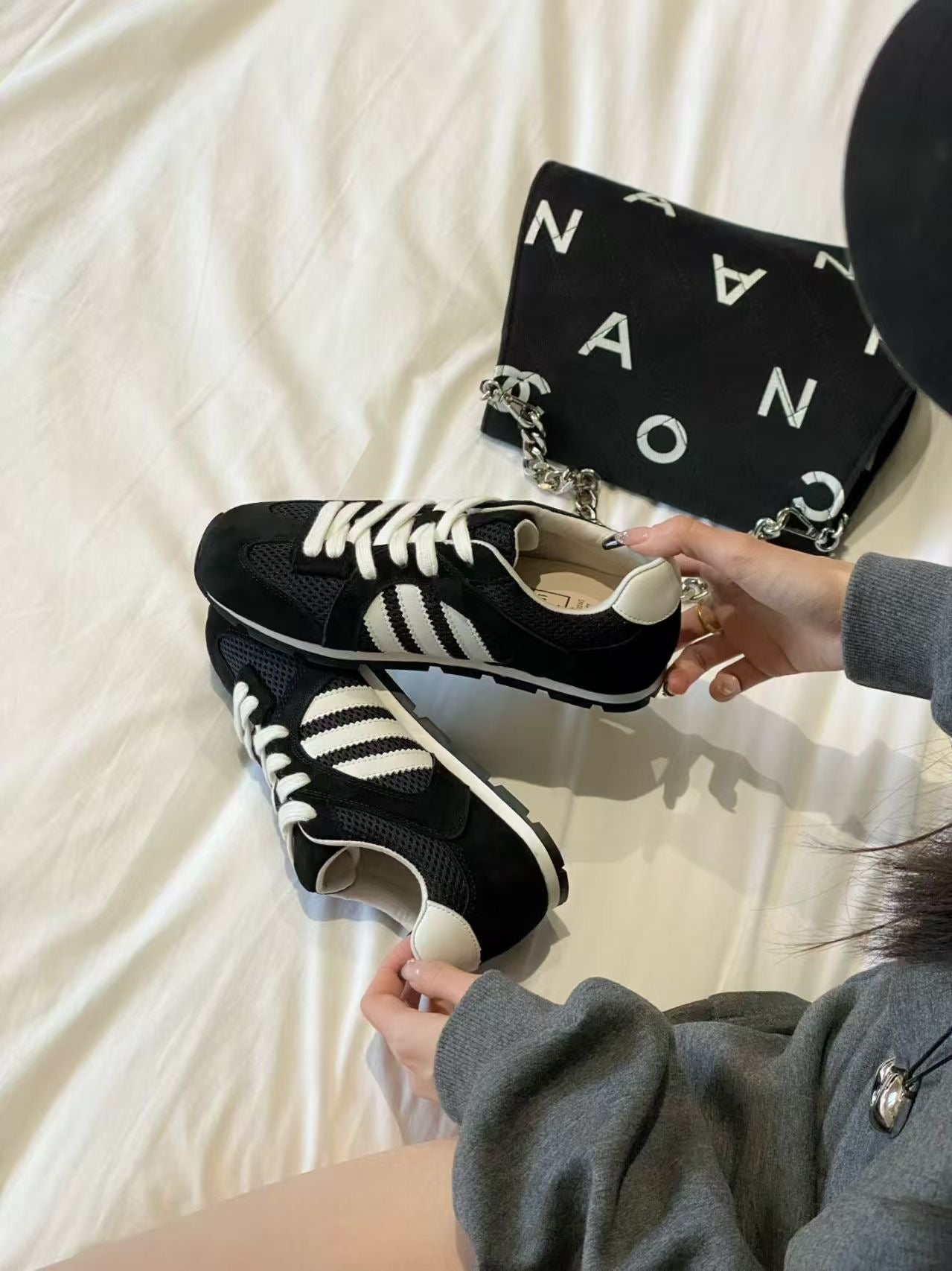 【R272-3】🔅精选预售款🔅 高质量经典款韩系街头风软底复古真皮休闲德训鞋子 ❤️