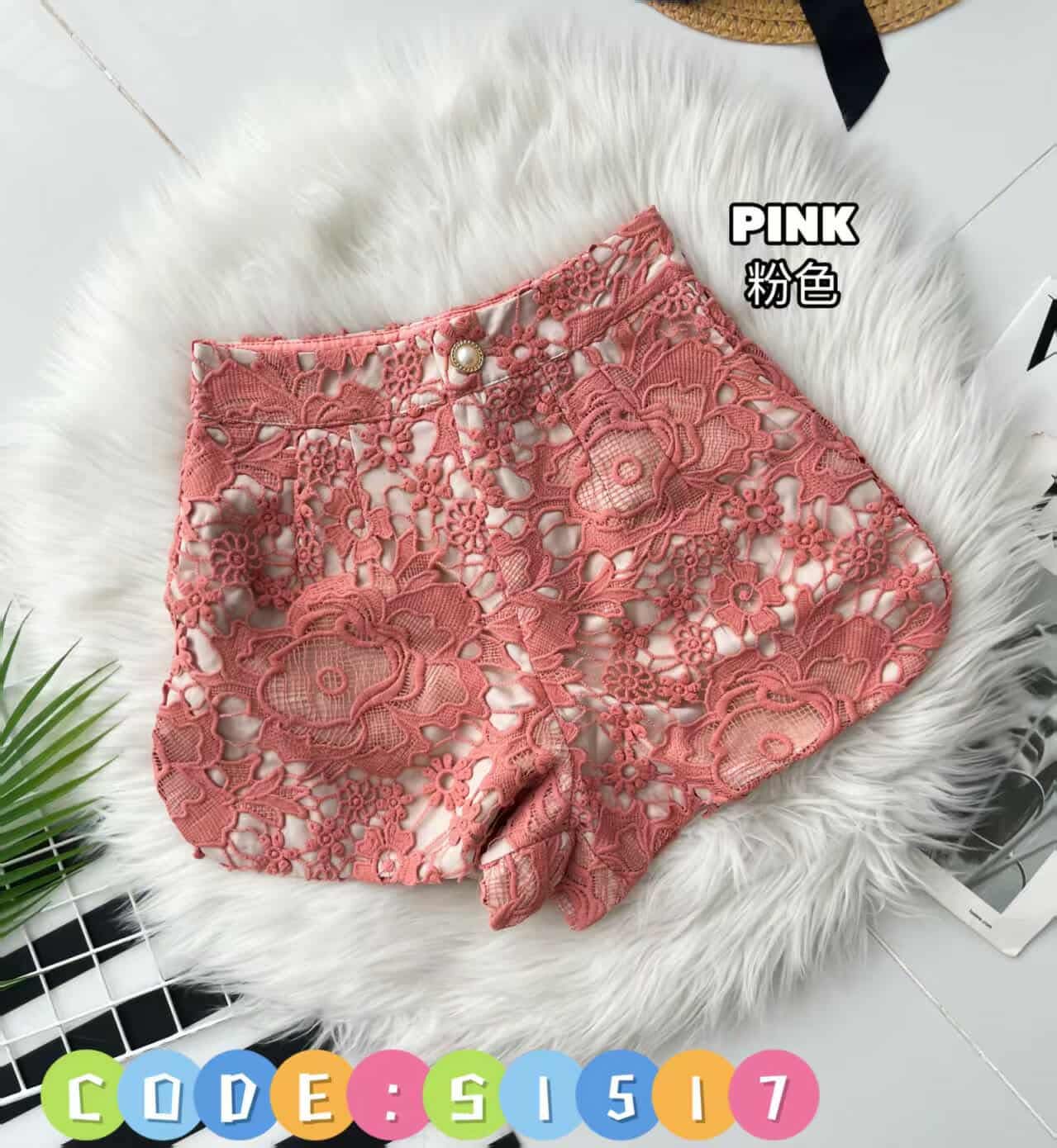 【S1517】高品质蕾丝镂空百搭短裙❤️❤️