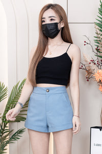 【S303971】🧧 宠粉福利回馈 🧧独家爆款中高腰西装高腰休闲百搭短裤，有口袋 #百搭必备款 ❤️❤️ 【B-R3-C3】
