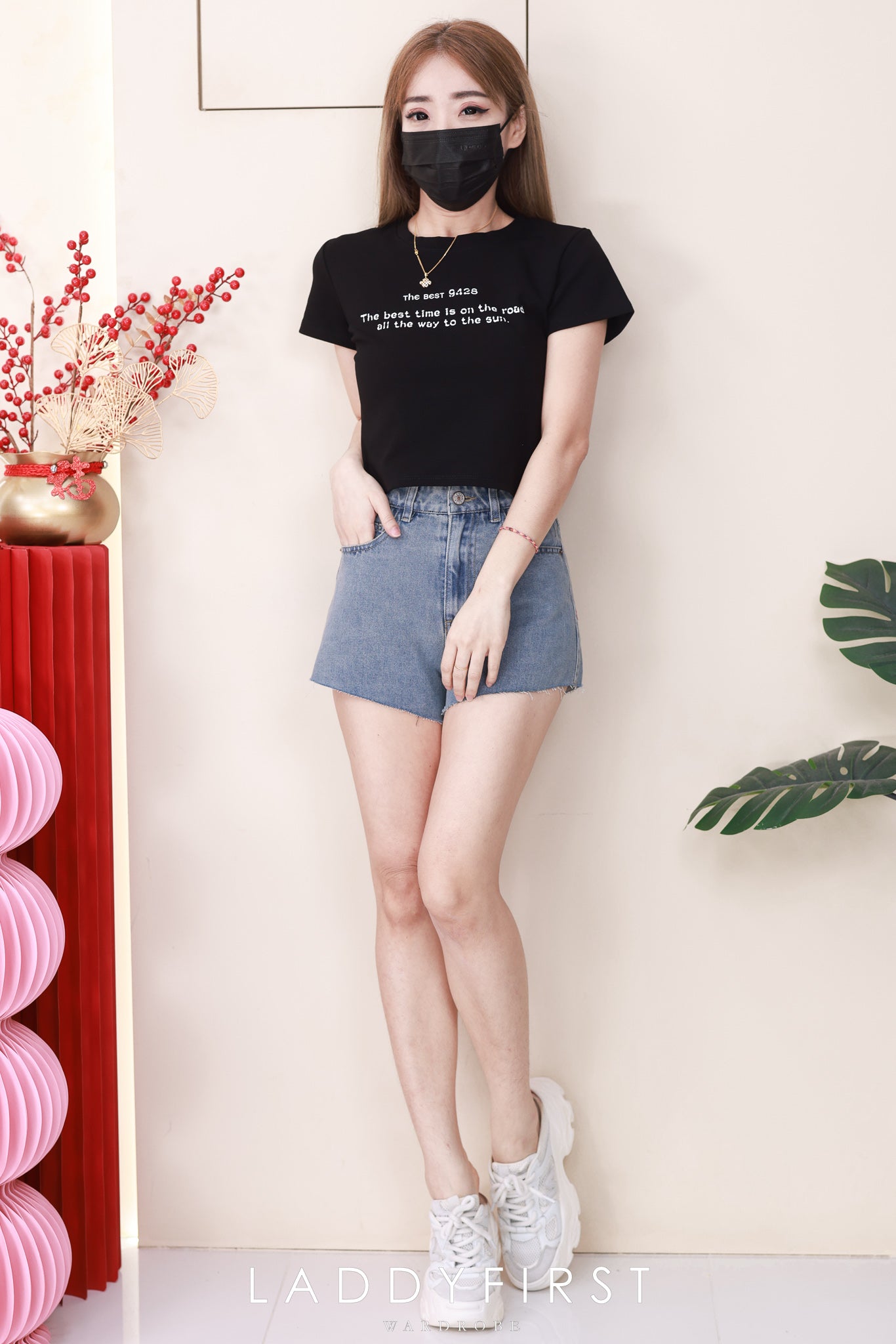 【T9017】高品质印图字母纯棉弹力圆领短袖日常简约休闲百搭上衣 ❤️