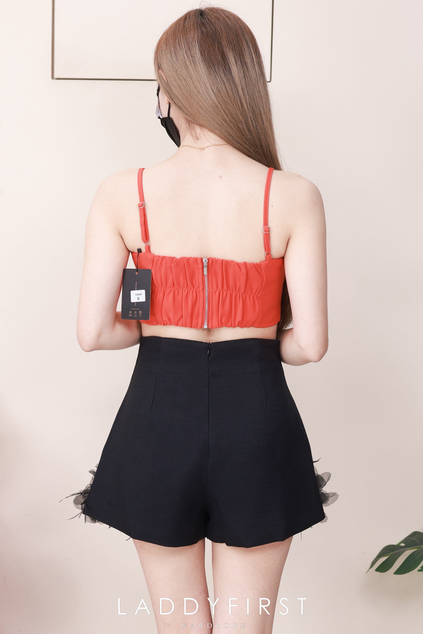 【S25213】【补厂家现货⚡️⚡️】高品质高端仙子立体花瓣小香风高腰短裤 ❤️❤️