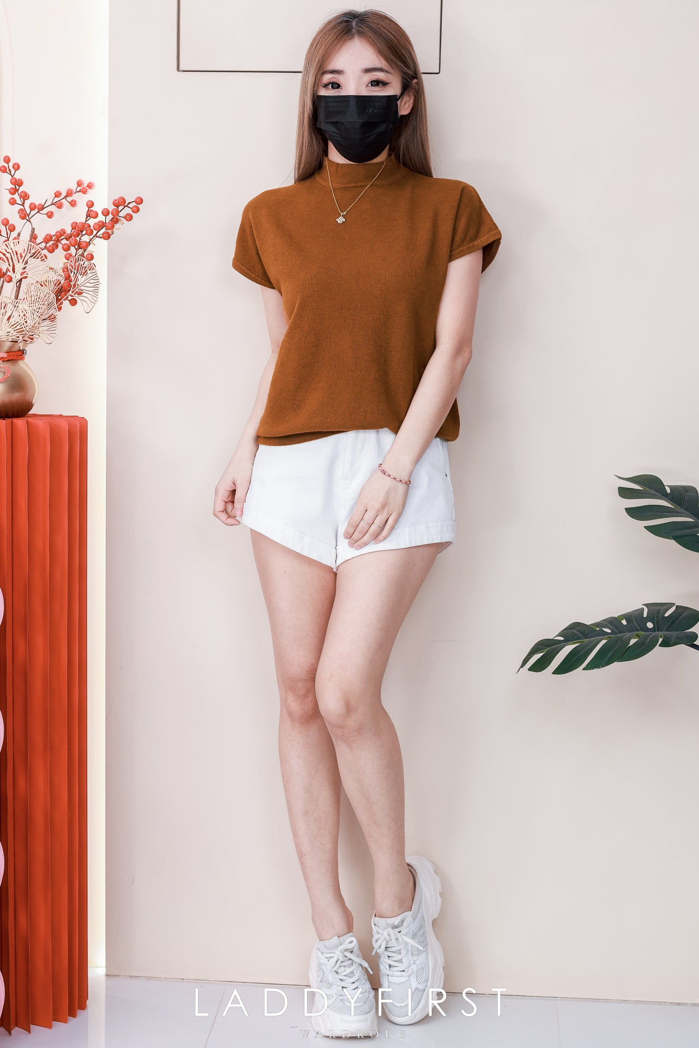 【T2716】高品质宽松版极简简约休闲针织百搭上衣 ❤❤