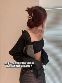 【A579】肩带可调节可拆除无痕花卉蕾丝美背内衣❤❤