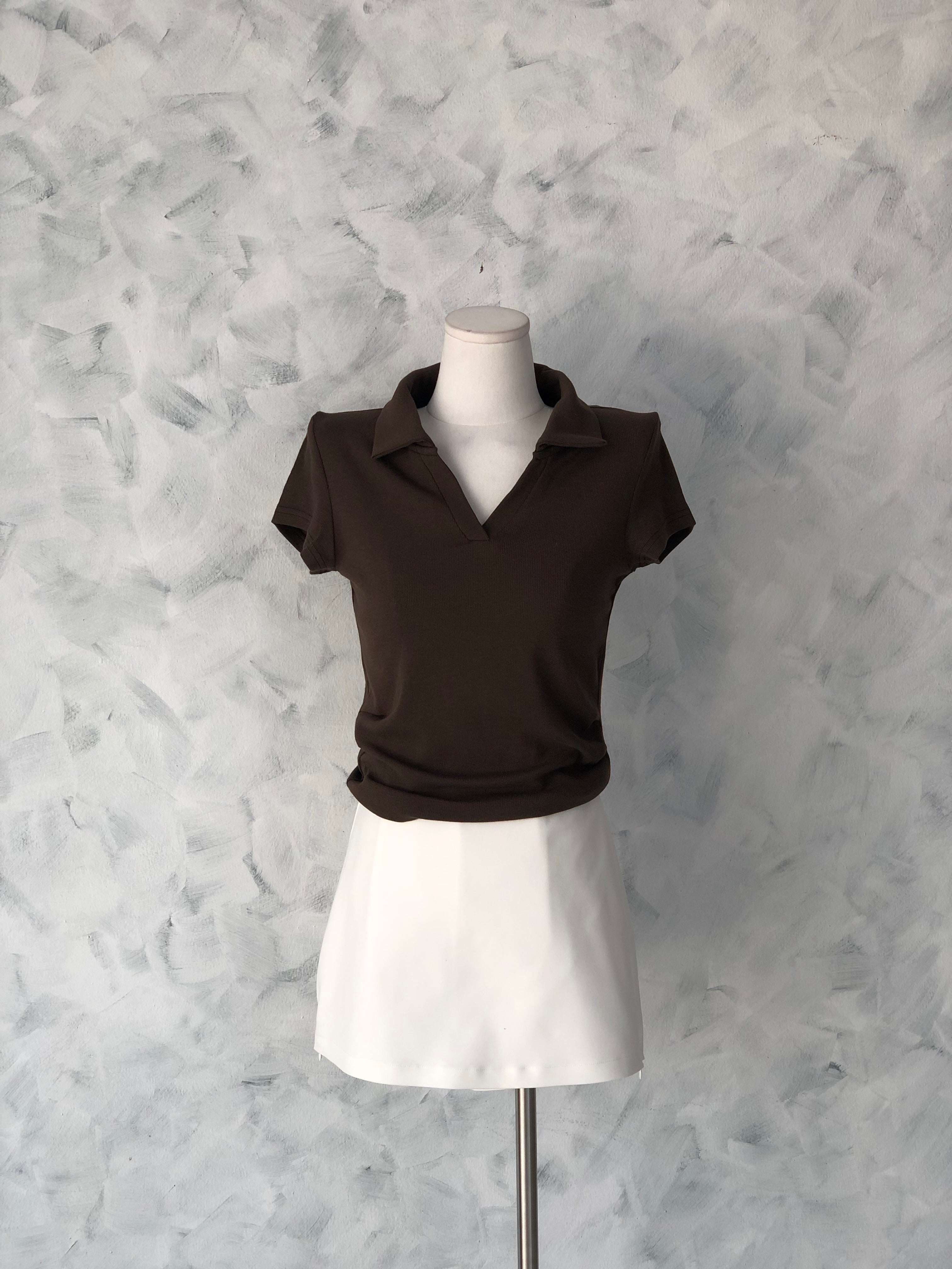 【T82414】高品质清凉舒服螺纹弹力百搭上衣 ❤❤