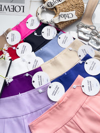 【S68210】LFW独家爆款【万能姐姐】高品质万能系列休闲简约日常百搭款西装高腰短裤，有口袋 #人人必入手 #必备百搭款 #高腰显瘦 ❤️❤️ 【C-R2-C6】