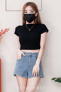 【S4969 / 19741】高品质COTTON JEANS简约日常休闲百搭牛仔长裤，有口袋 ❤️❤️