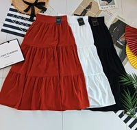 【L1657】【网站福利款✨】独家爆款百褶蛋糕西装垂感大摆韩版长裙【A-R3-C4】