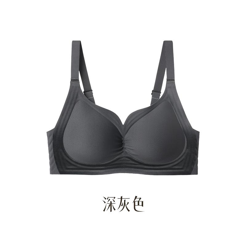 【A259】🌟现货🌟 高品质极简轻奢果冻条褶皱油光布提拉无痕裸感内衣 ❤️