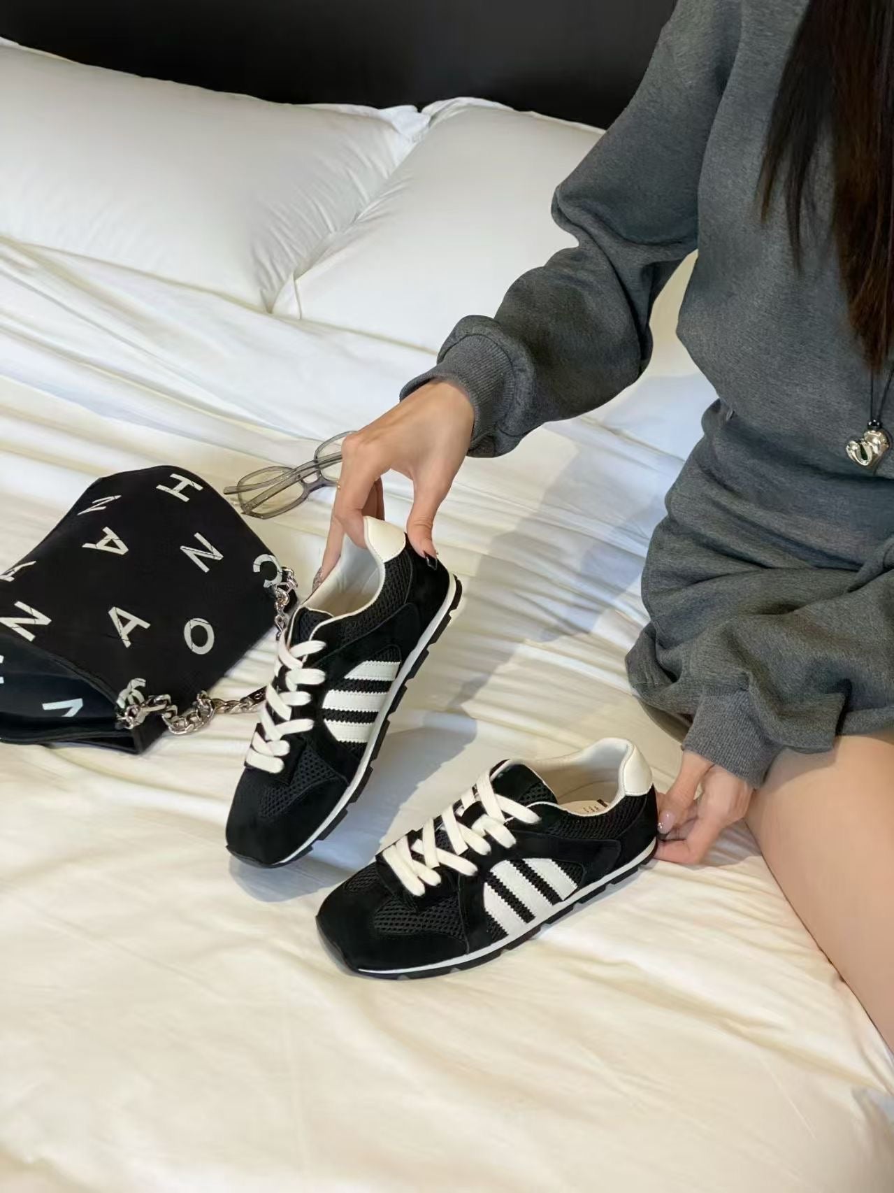 【R272-3】🔅精选预售款🔅 高质量经典款韩系街头风软底复古真皮休闲德训鞋子 ❤️