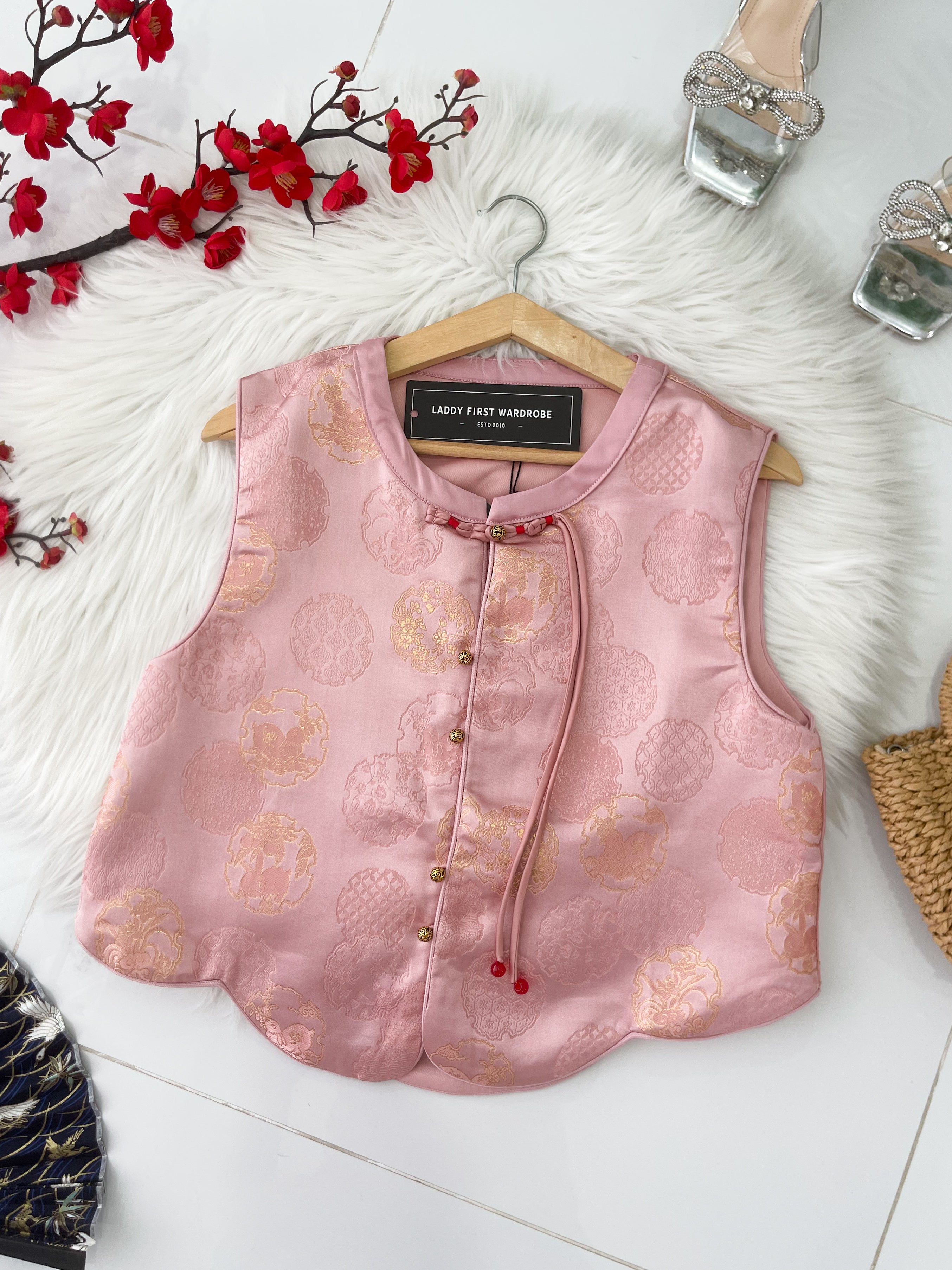 【T23246】高品质极简简约新中式旗袍上衣 ❤❤