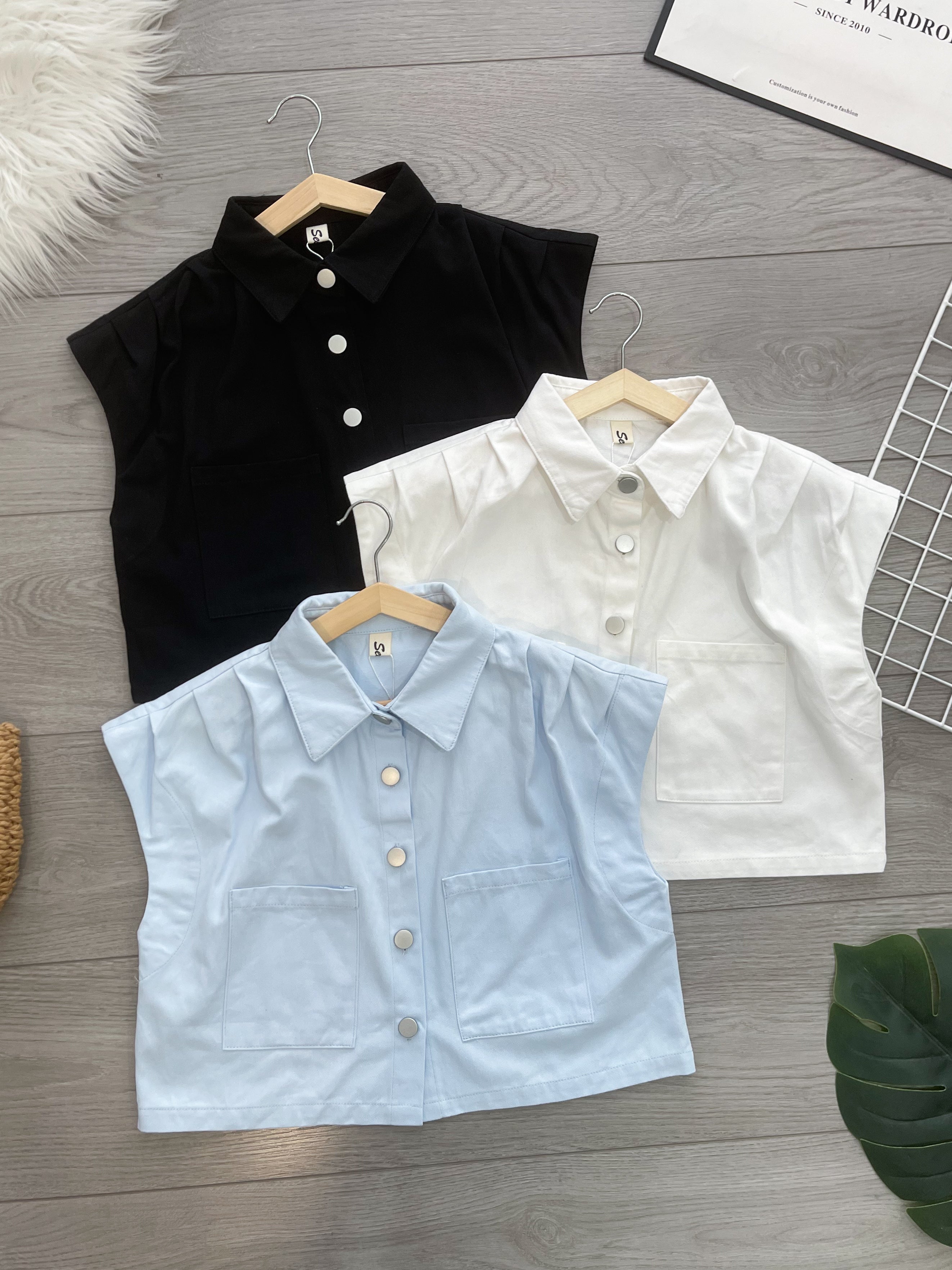 【T82709】【补厂家现货⚡️⚡️】高品质韩系宽松大版型短版牛仔百搭上衣 ❤❤