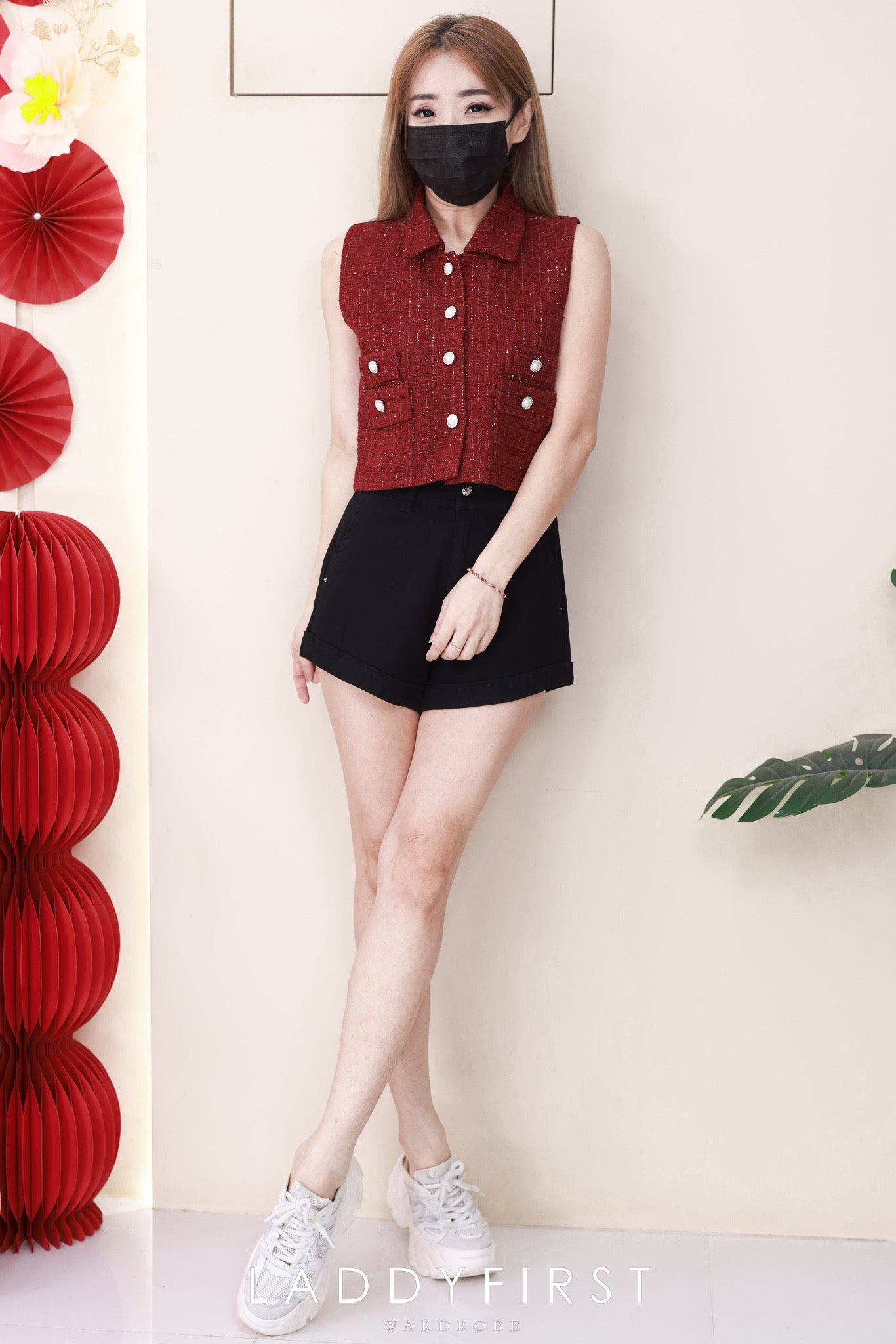 【T2792】高品质高端气质名媛风小香风马甲式上衣/外套 ❤❤