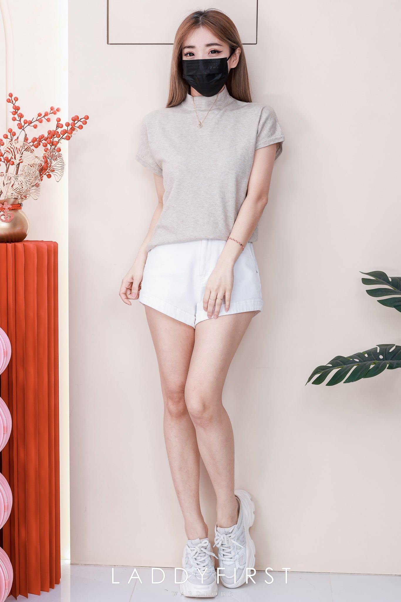 【T2716】高品质宽松版极简简约休闲针织百搭上衣 ❤❤