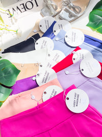 【S68210】LFW独家爆款【万能姐姐】高品质万能系列休闲简约日常百搭款西装高腰短裤，有口袋 #人人必入手 #必备百搭款 #高腰显瘦 ❤️❤️ 【C-R2-C6】