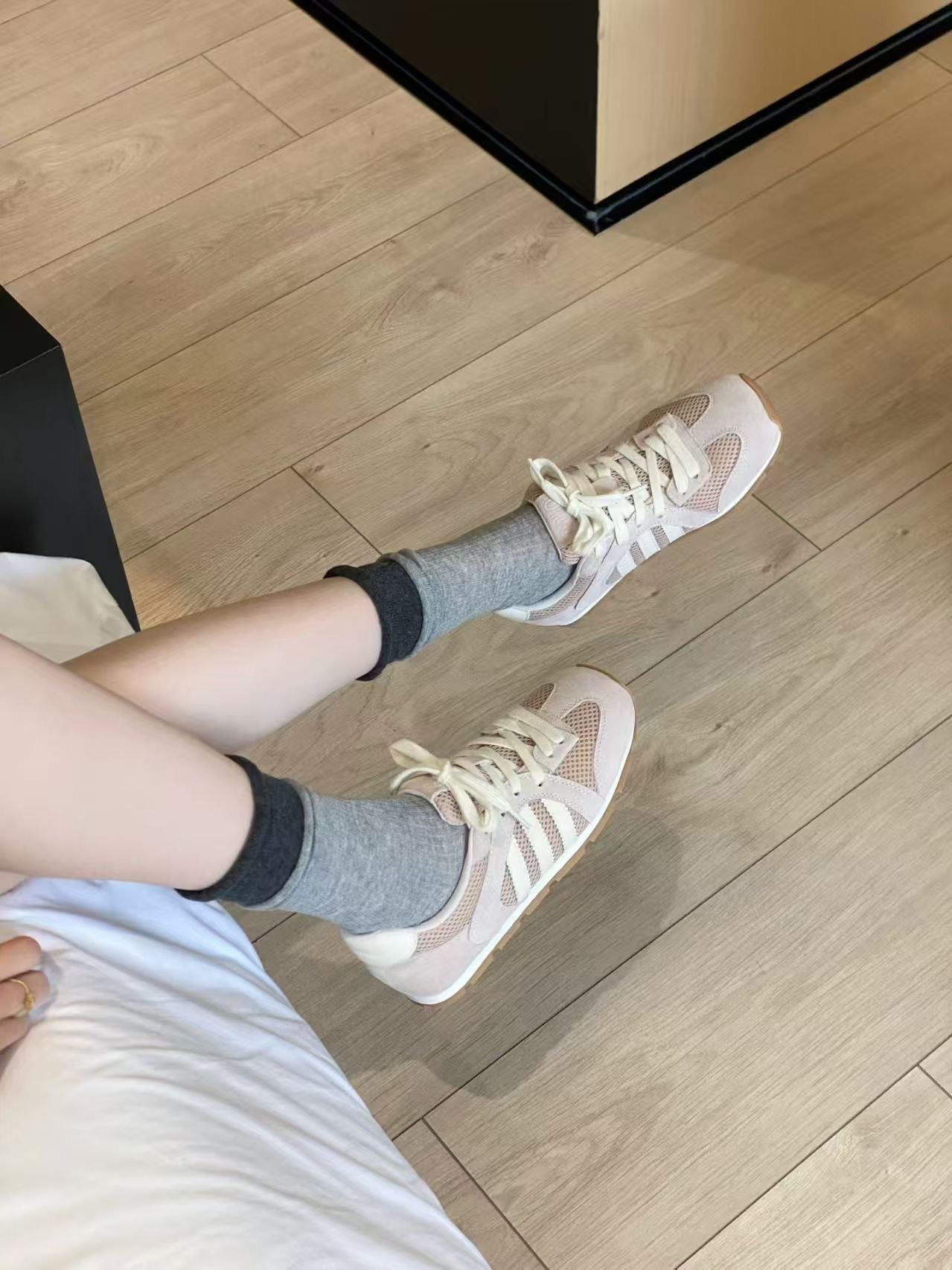 【R272-3】🔅精选预售款🔅 高质量经典款韩系街头风软底复古真皮休闲德训鞋子 ❤️