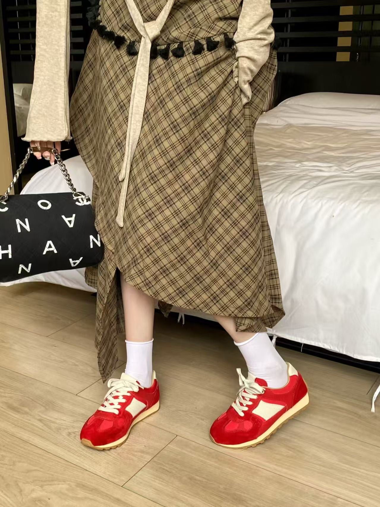 【R3211-5】🔅精选预售款🔅 高质量街头风极简百搭软底复古真皮休闲阿甘鞋子 ❤️