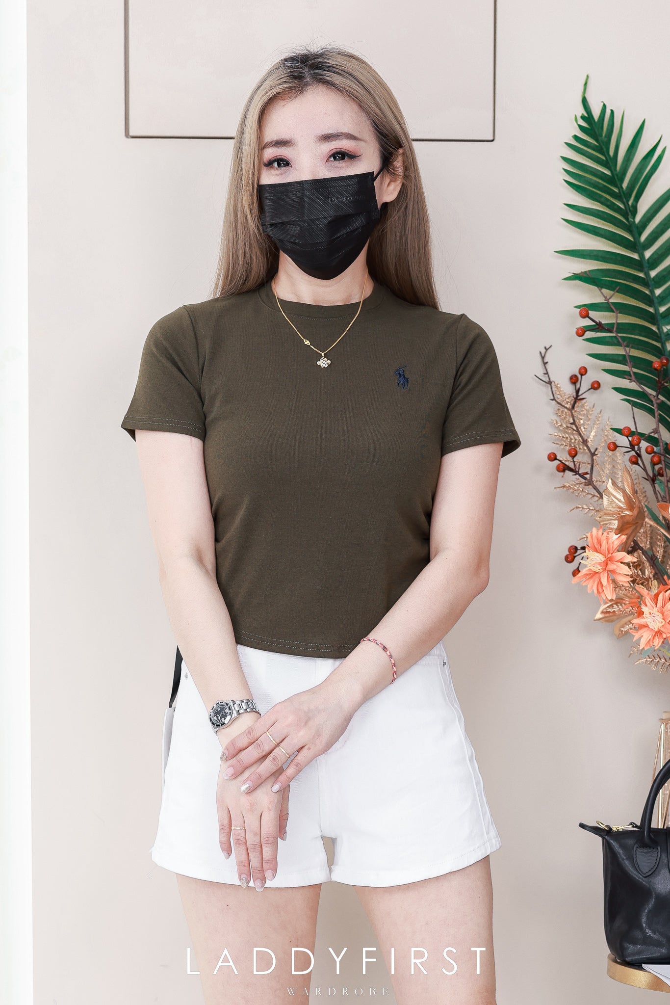 【T27425】高品质polo刺绣logo圆领短袖修身版型纯棉弹力休闲百搭上衣 ❤❤