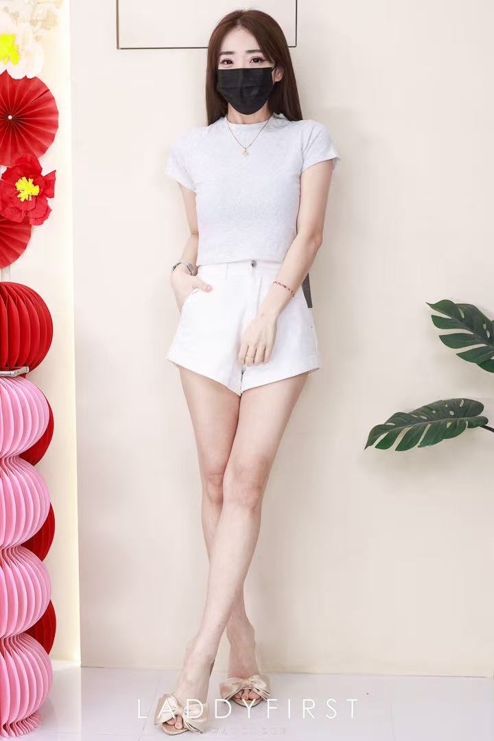 【T80792】【直播间搭配款】独家爆款高品质纯棉弹力圆领短袖简约日常百搭款上衣 #衣柜必入手百搭款 ❤❤【A-R3-C2】